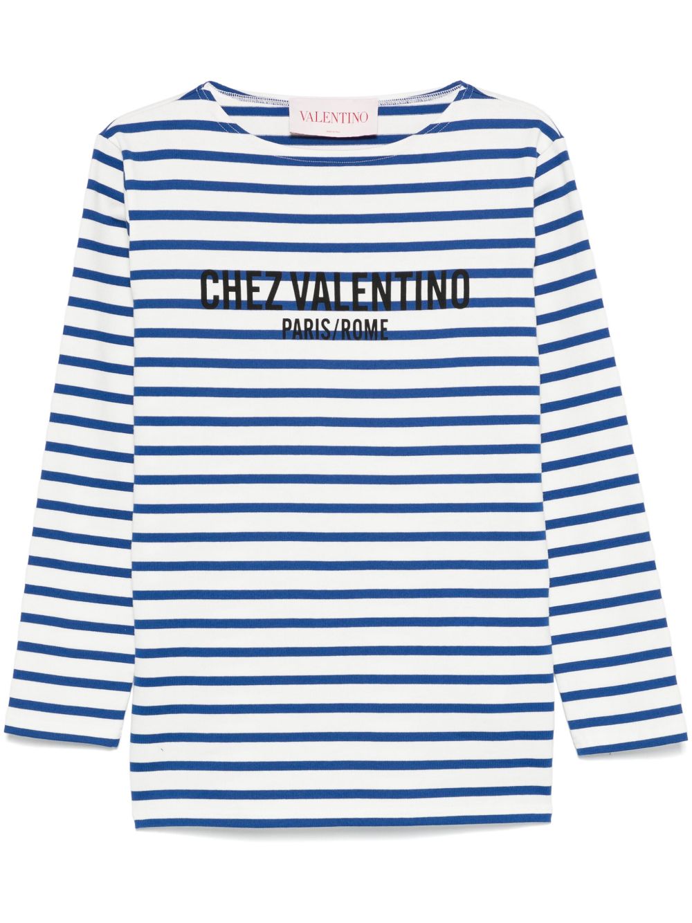 BMG24C962CR1 CHEZ VALENTINO 스트라이프 티셔츠